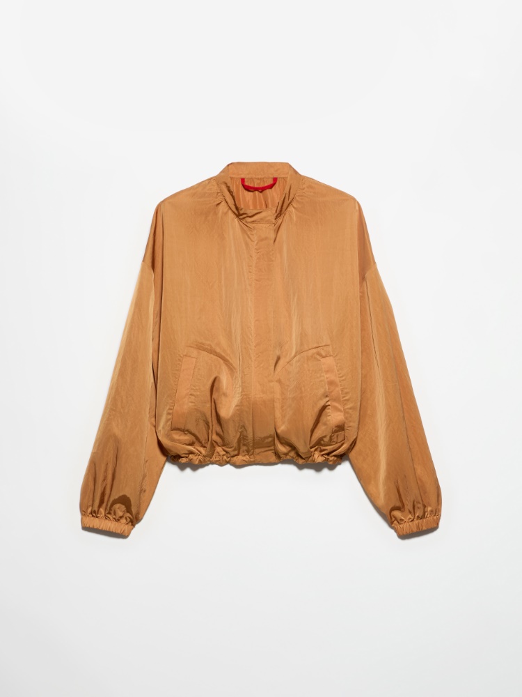 Pleated jersey skirt, powder | MAX&Co. Lighweight bomber jacket - TERRA COTTA - MAX&Co.